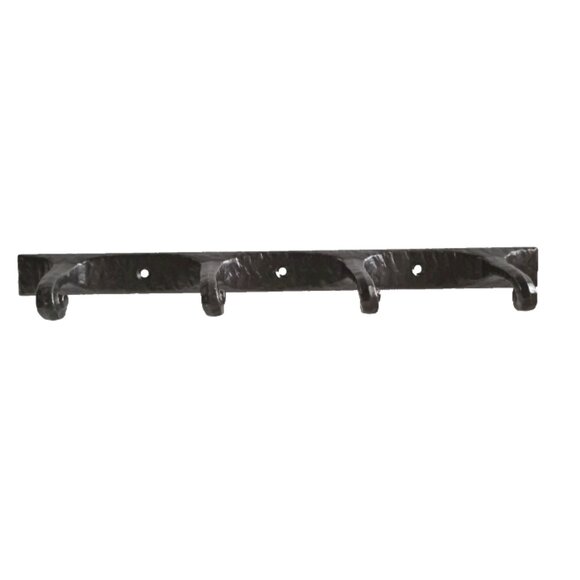 Umbra William Harvey Design Black Wall Hook HD Coat Hanger Rustic Vintage Style - Picture 2 of 8
